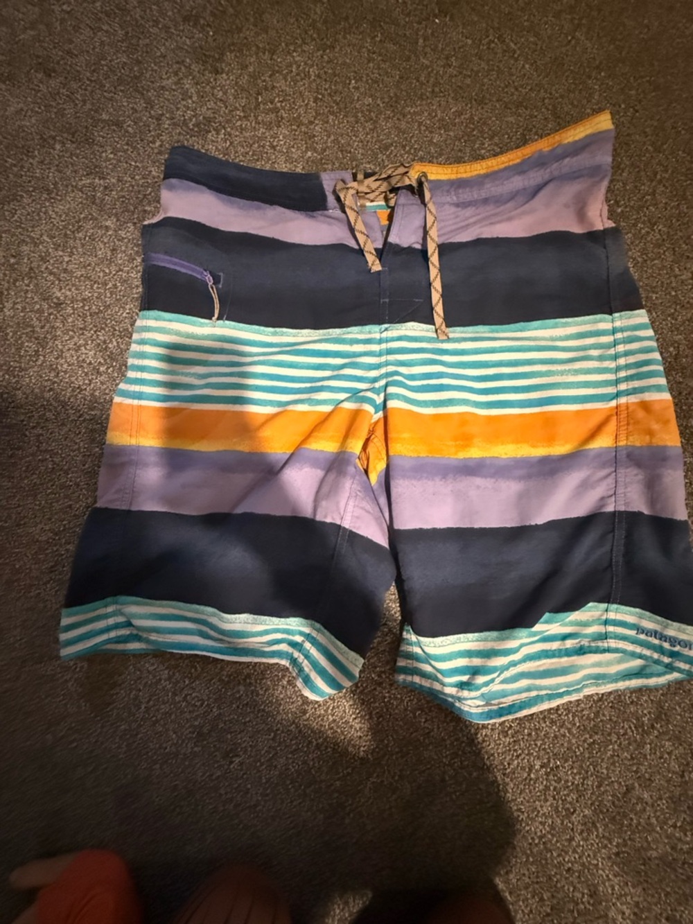 Patagonia 35 Men's Striped Swim Trunks - Multicolor